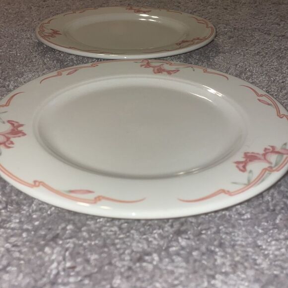 Set of 2 MELODY SEVILLE Salad Plate by Homer Laughlin Retired Vintage 1989 - Picture 3 of 8